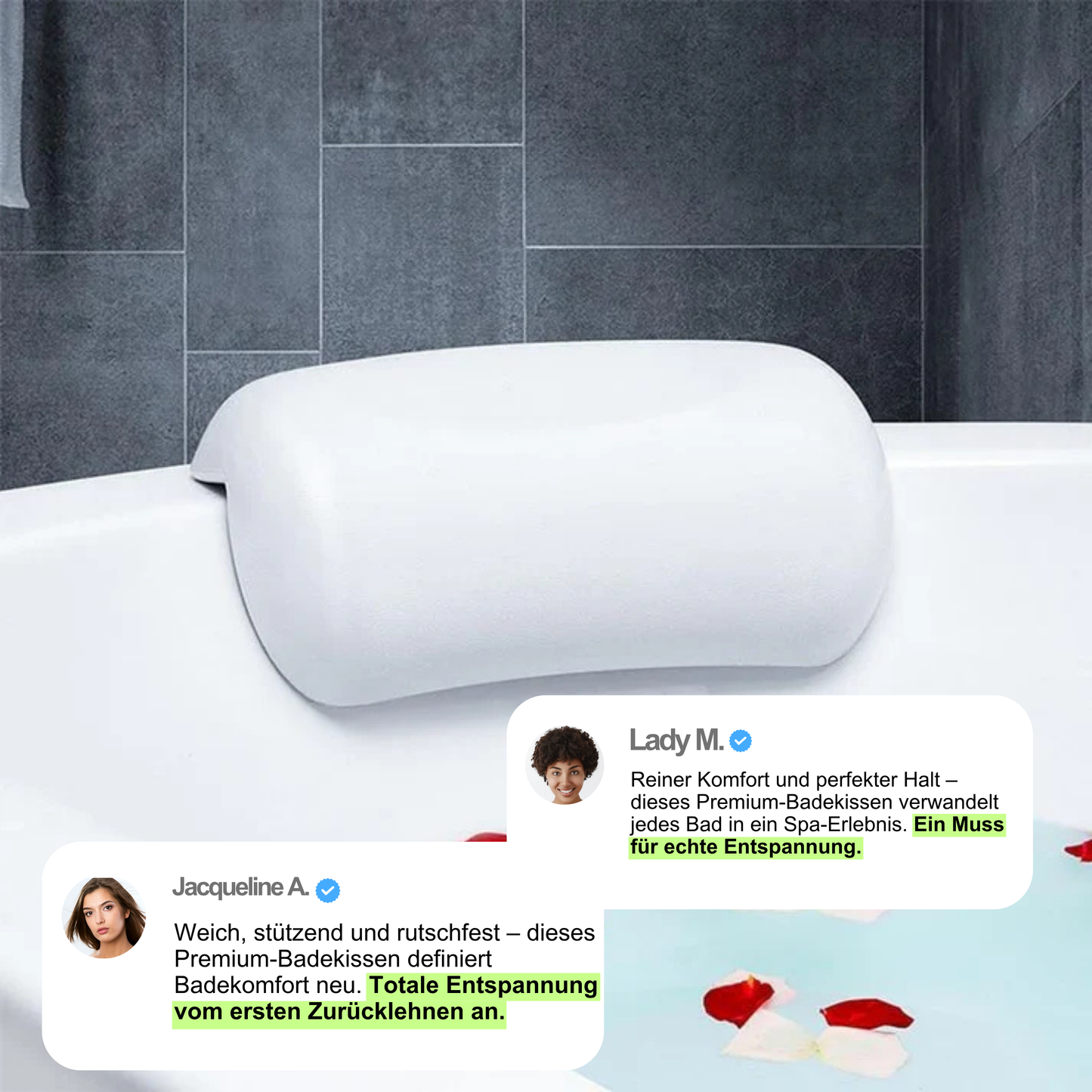 Luxury Spa Bath Pillow
