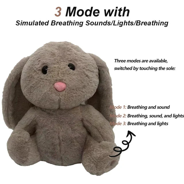 Cute Rabbit Soft Toy for Baby Relaxation