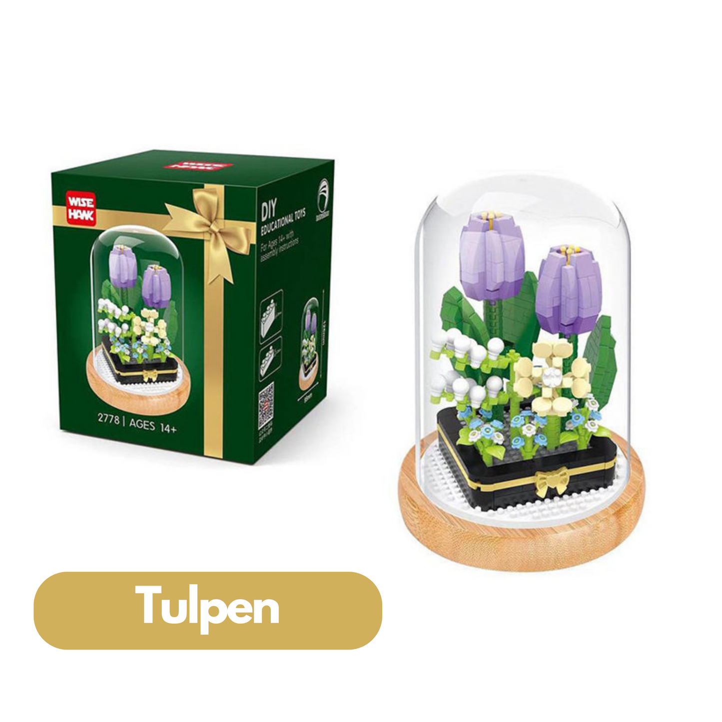 Beautiful DIY Flower Brick Kit