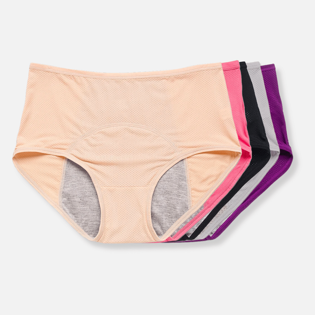 Comfortable Womens Briefs with Leak Proof Protection