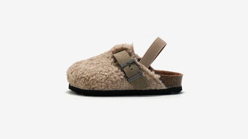 Soft Kids Sheepskin Slip On Shoes