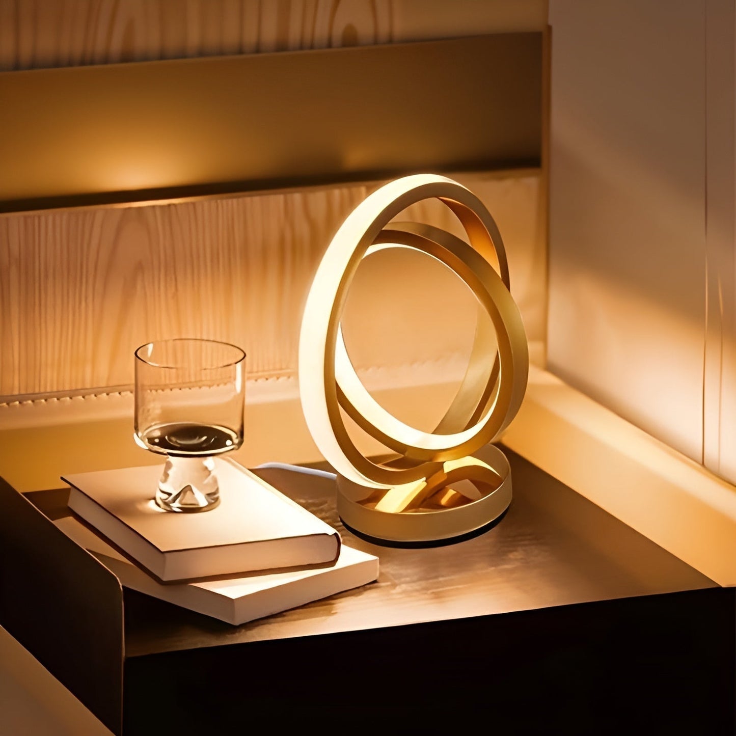 Sleek Adjustable Desk Lamp with Metal Base and USB