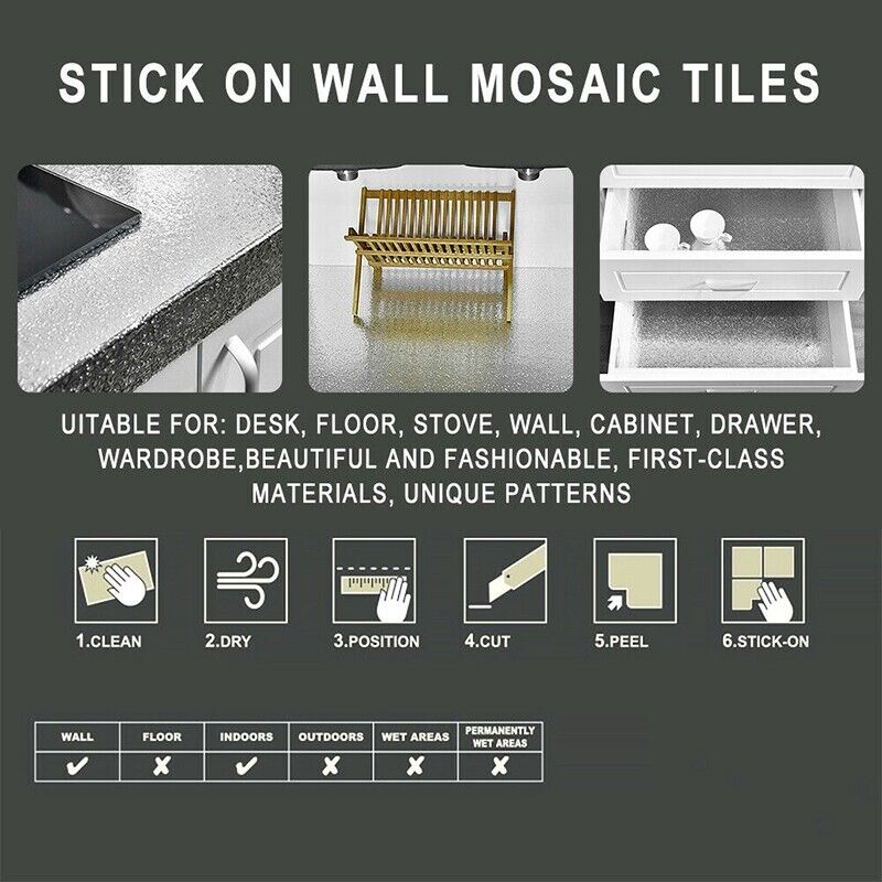 Waterproof Shelf Liner for Kitchen and Bath Protection