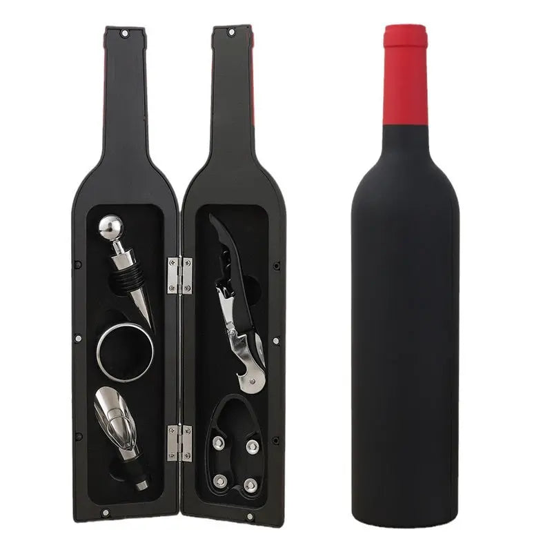 Luxury Wine Gift Set with 5 Piece Accessories
