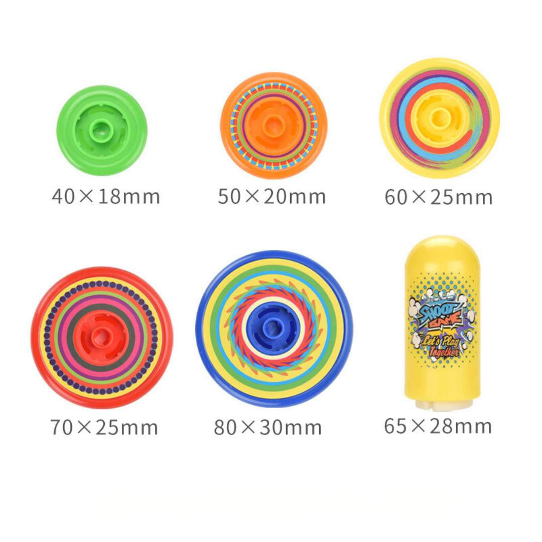 Fun Colorful Spinning Top Game