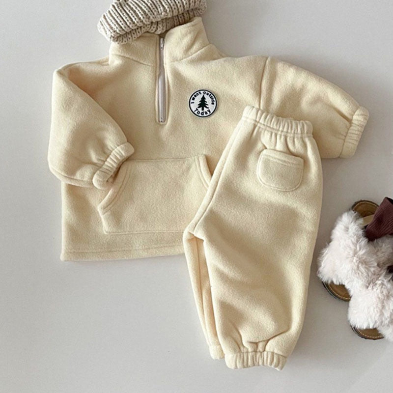 Cozy Baby Fleece Clothing Set