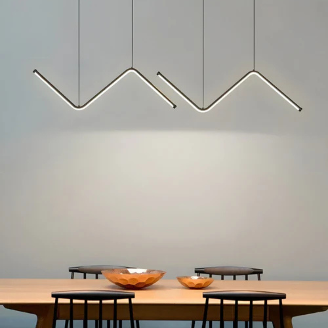 Modern Triangle LED Hanging Lamp
