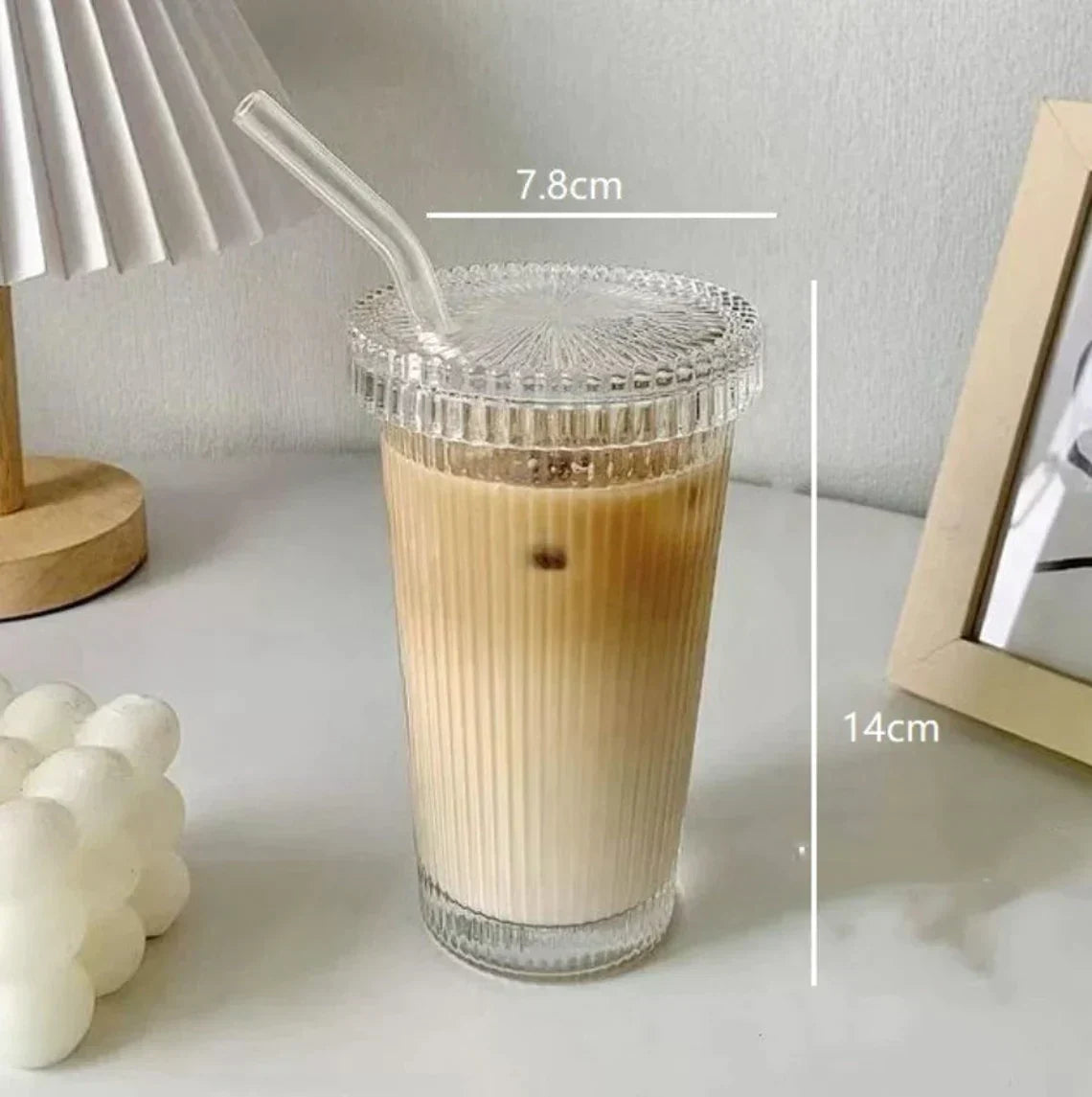 Elegant Clear Glass Tumbler