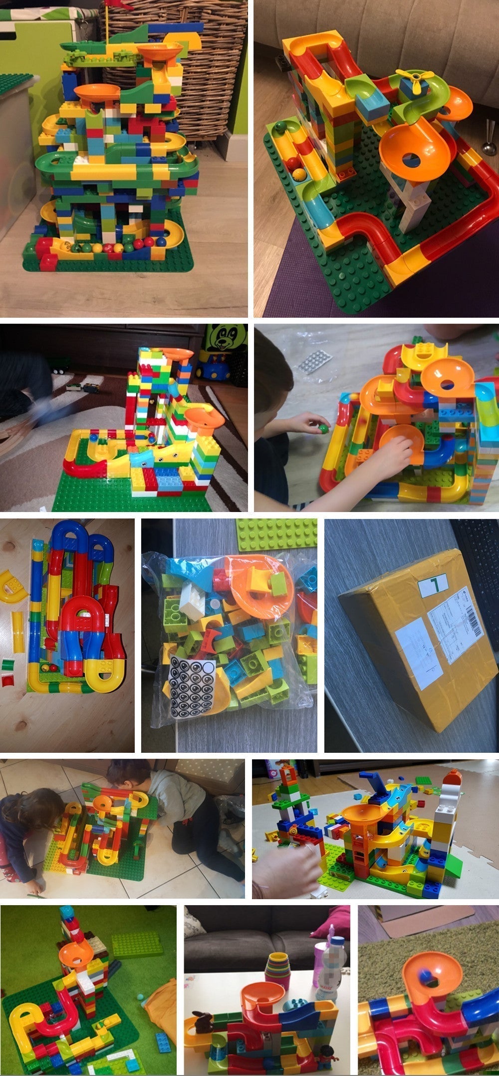 Ultimate Marble Run Kit - Build Your Own Racing Track