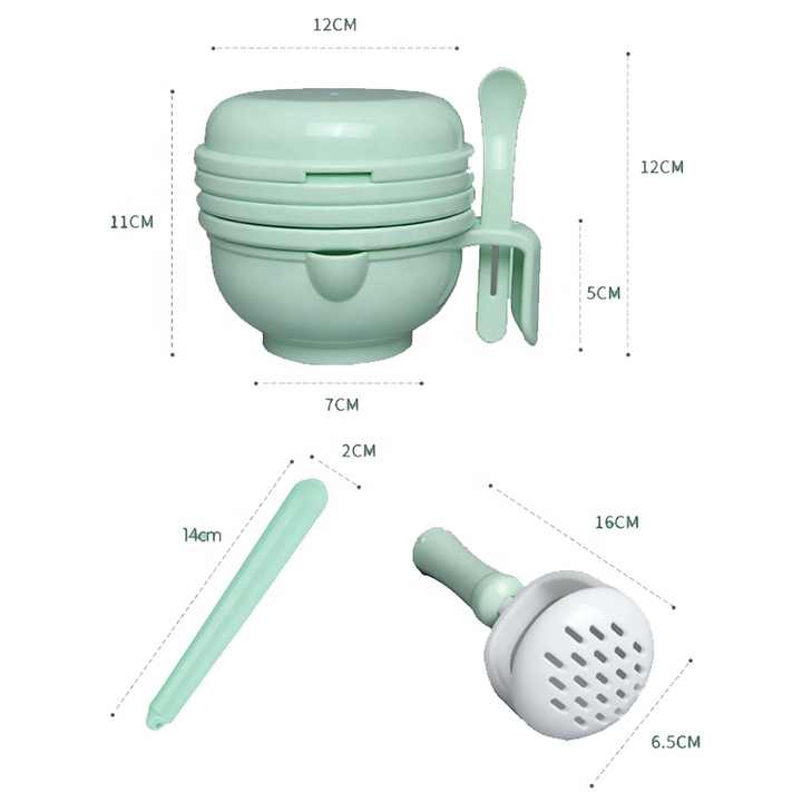 Easy Use Citrus Squeezer and Food Processor
