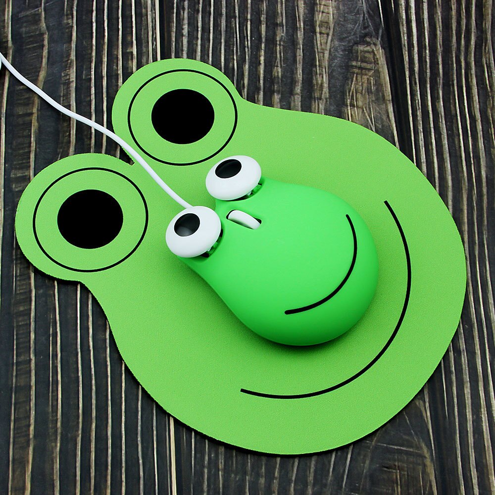 Funny Frog Cartoon Mouse