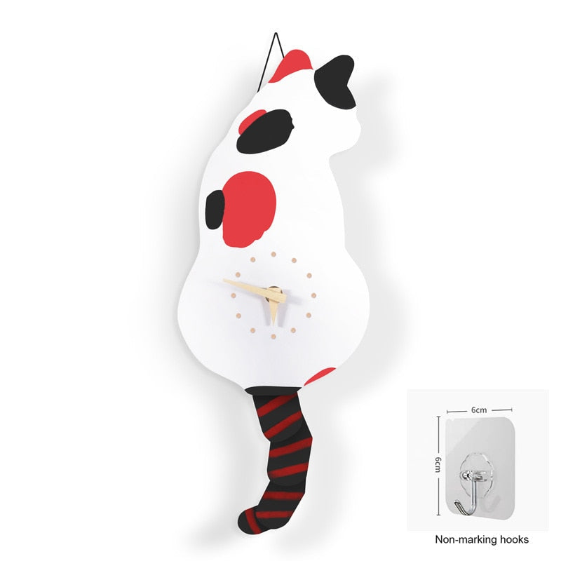 Fun Feline Wall Clock