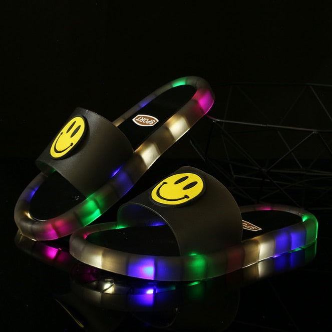 Fun LED Glow Dance Slippers - Befez
