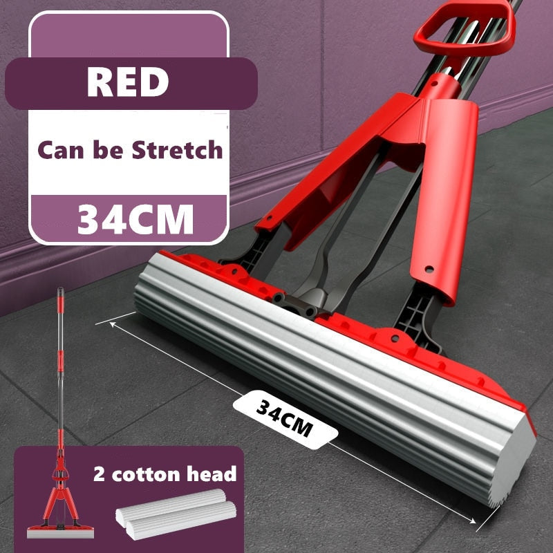 Easy Grip Folding Floor Mop