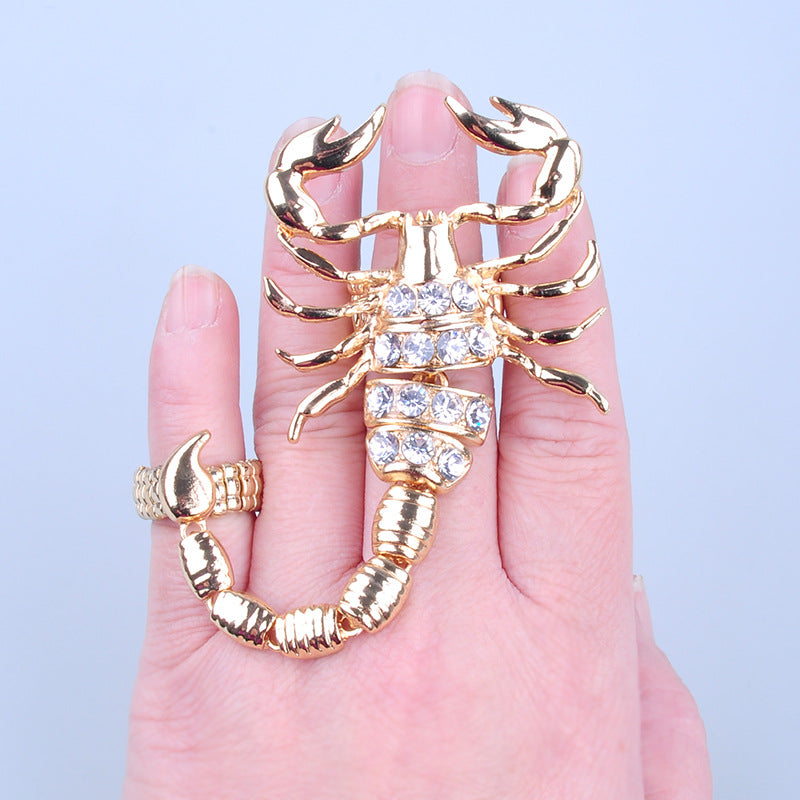 Edgy Gothic Stone Ring - Befez