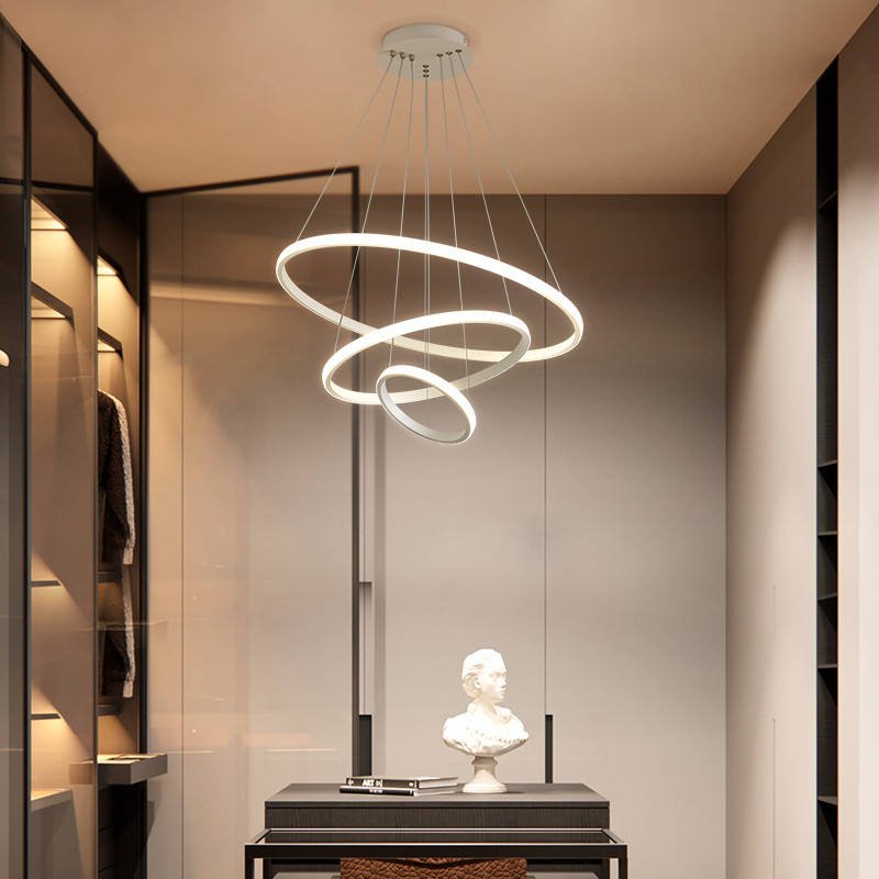 Modern Spiral Pendant Light