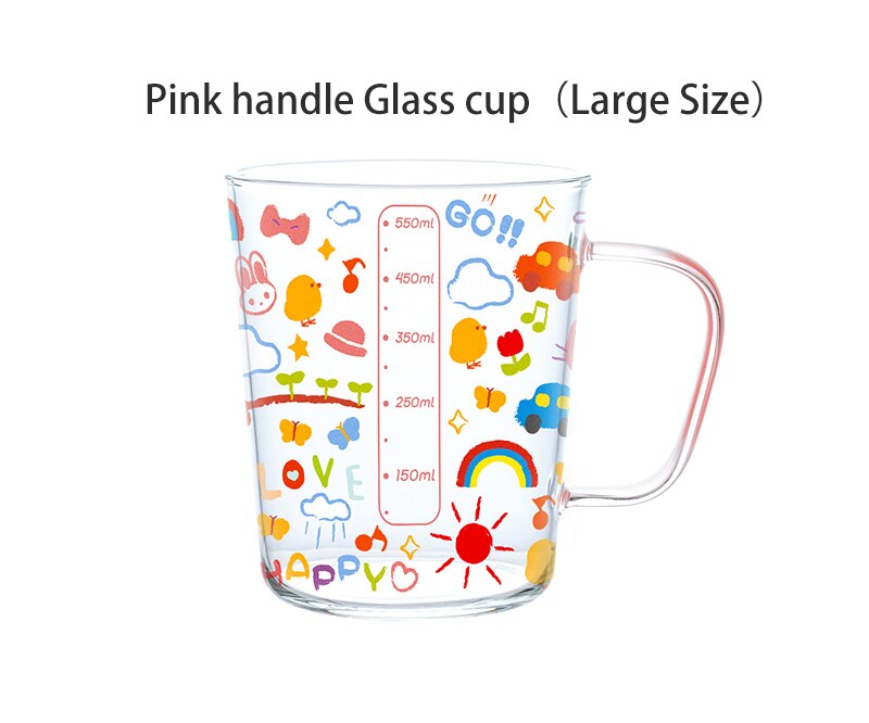 Colorful Measuring Glass Cup
