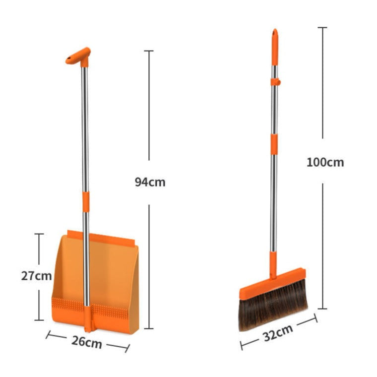 Easy Fold Magnetic Sweeper Broom