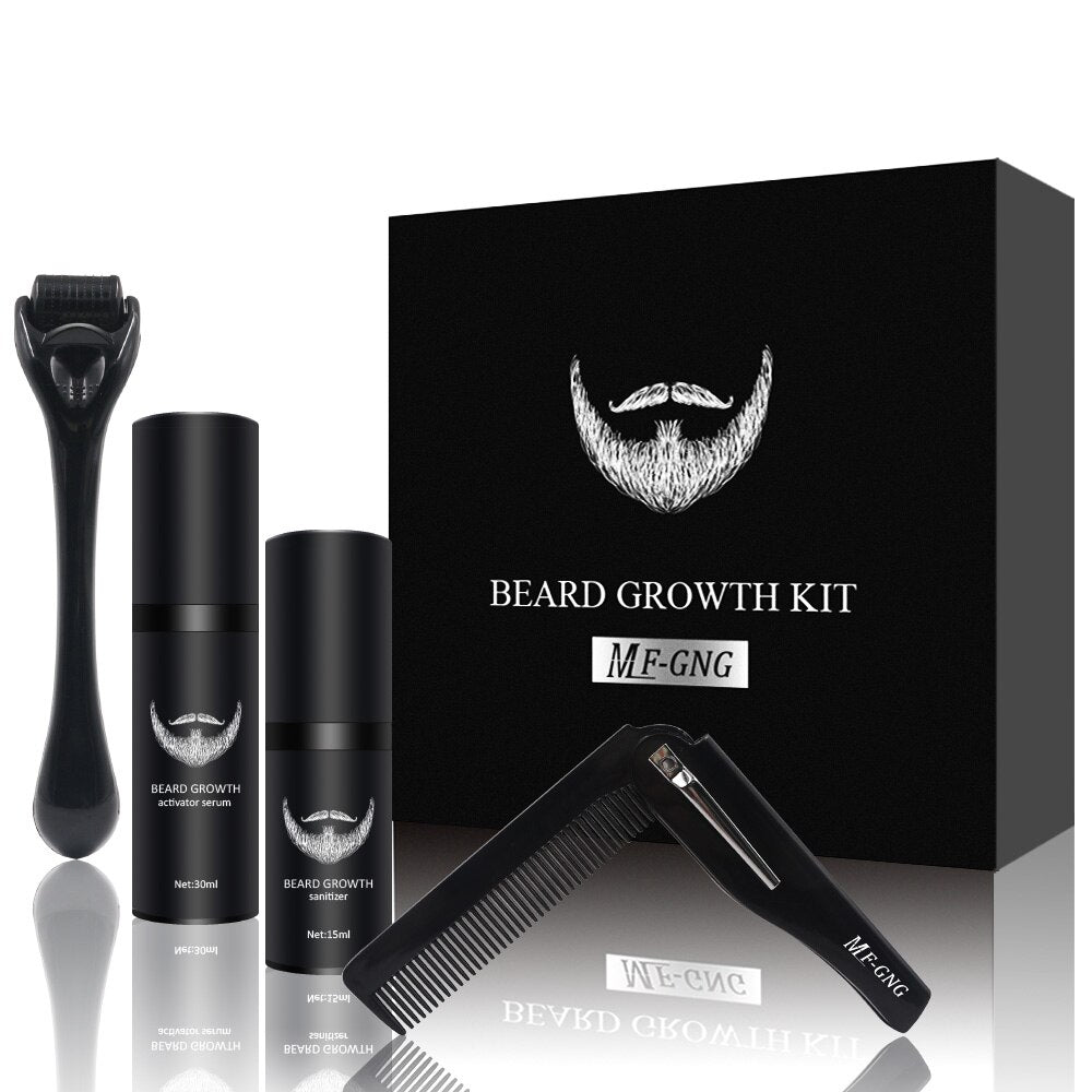 Natural Beard Care Set for Healthy Skin