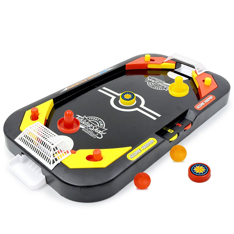 Compact Fun Air Hockey Table Set