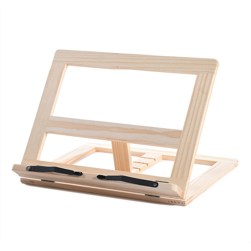 Sturdy Wooden Tablet Holder Stand
