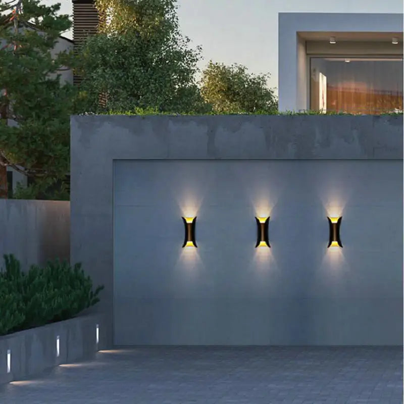 Bright Waterproof Outdoor LED Wall Lamp