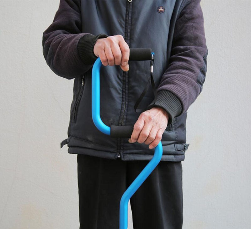 Durable Folding Senior Walking Stick Cane