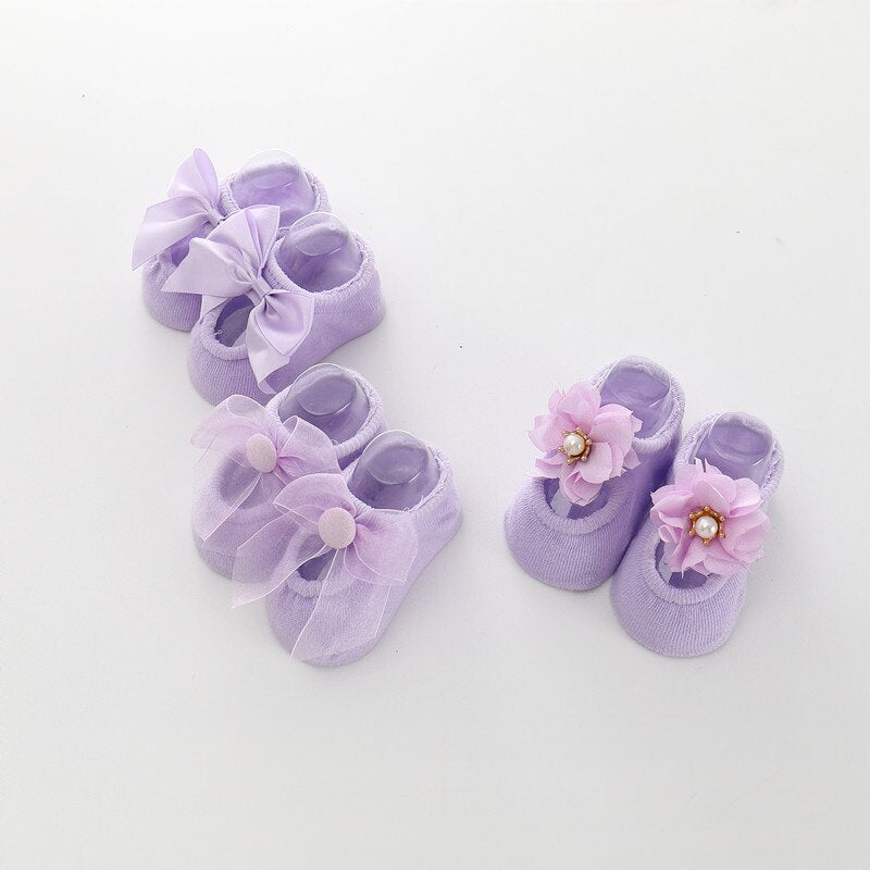 Cute Small Foot Korean Baby Socks
