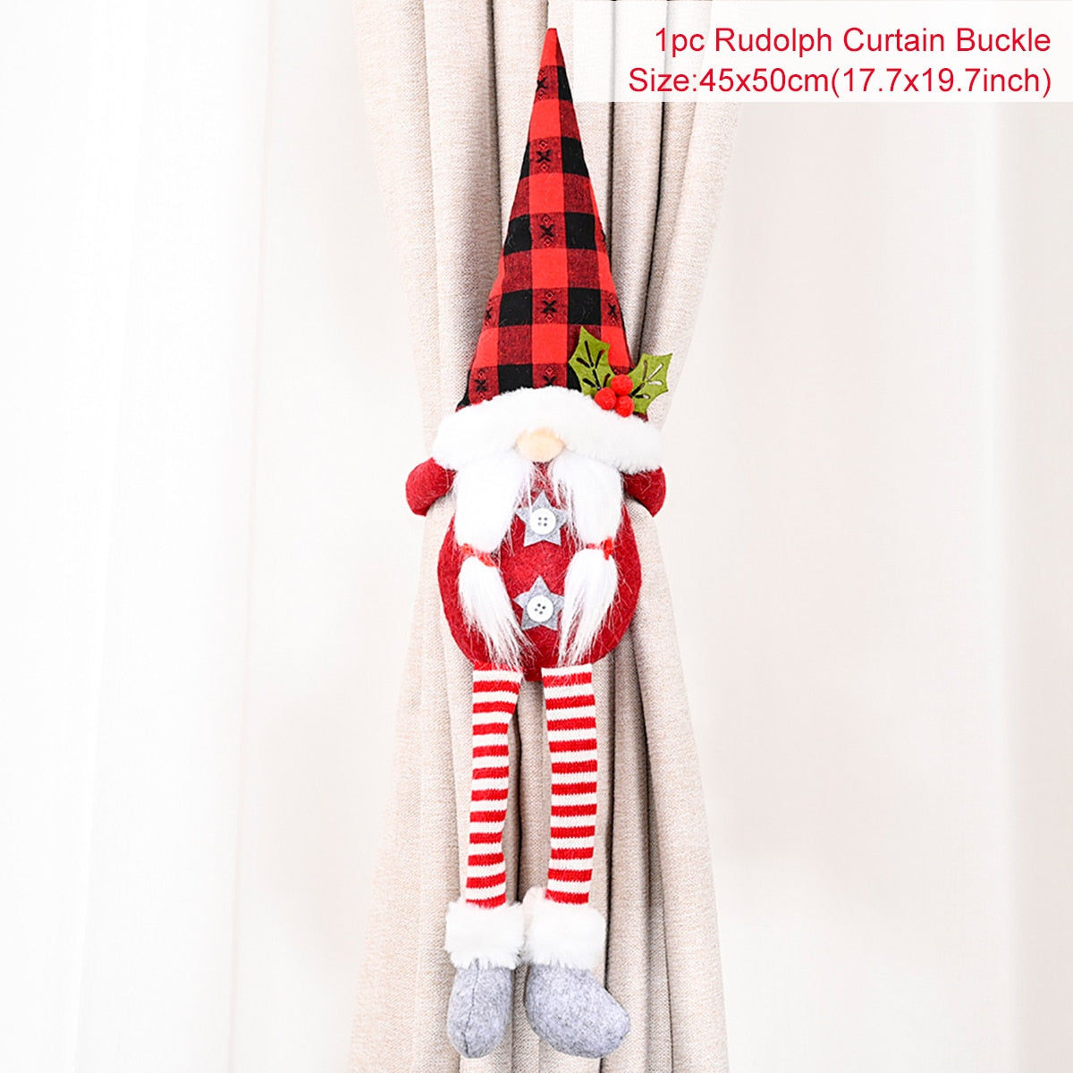 Festive Christmas Tree Curtain Hook