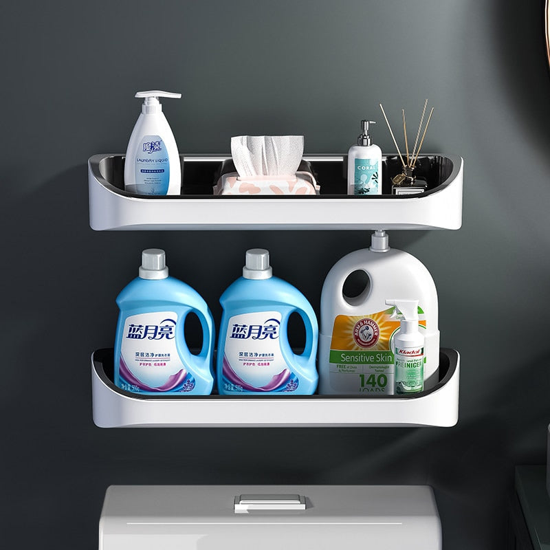 Space Saving Wall Shelf for Bathroom Storage
