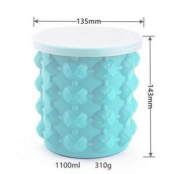 Quick Silicone Automatic Ice Bucket