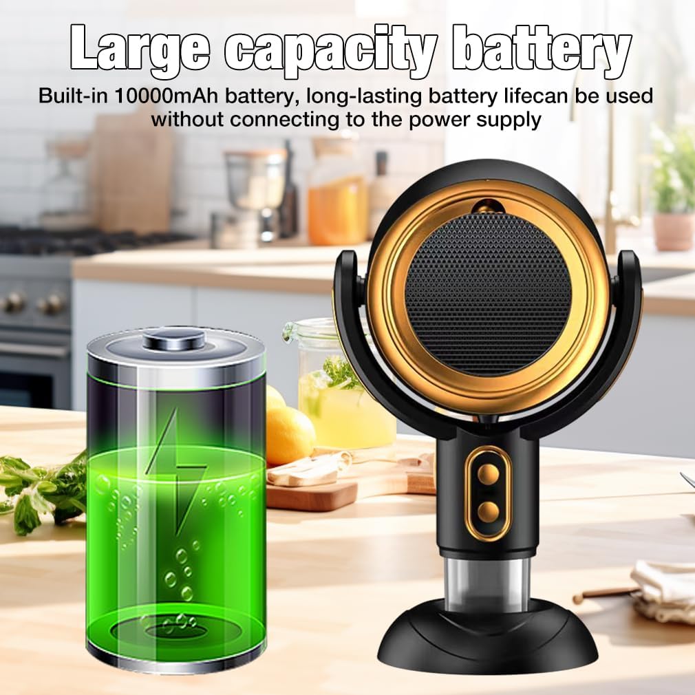 Compact Electric Vent Hood - Rechargeable and Powerful