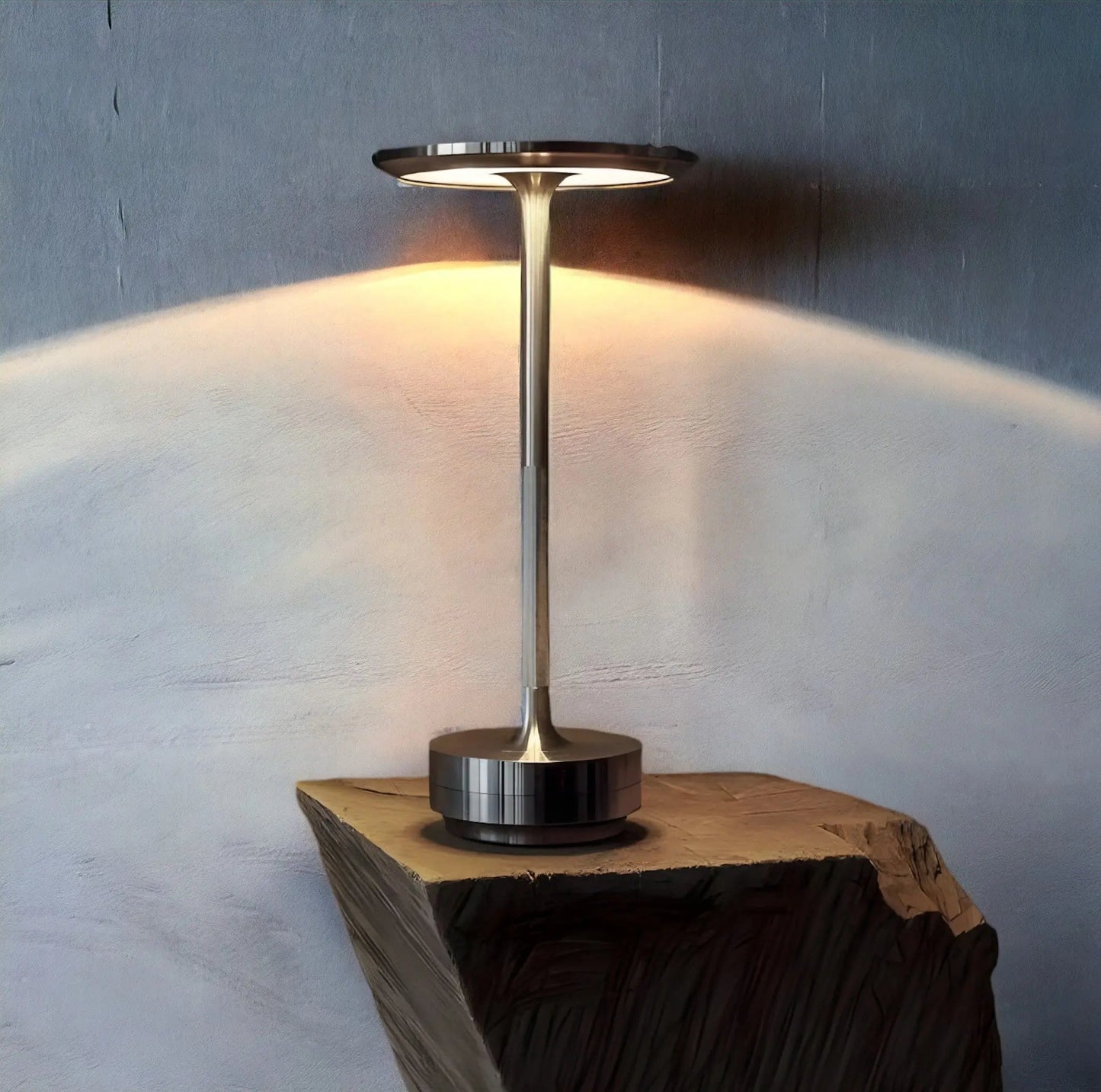 Stylish Wireless Desk Lamp with Color Changing LED