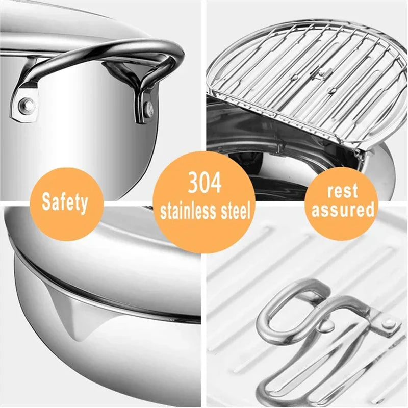 Deluxe Deep Fryer with Temperature Control