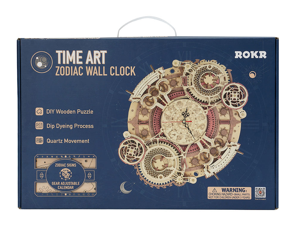 Astronomical Wall Clock Calendar