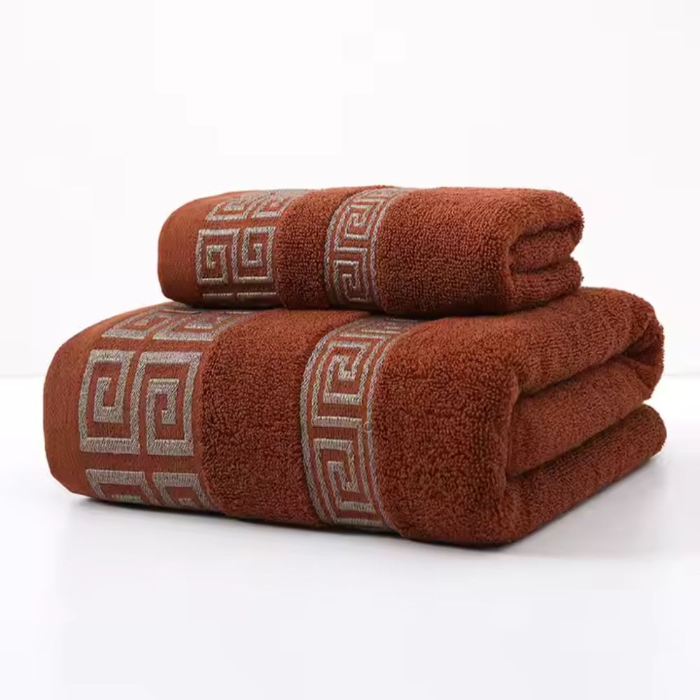Befez | Premium Soft Cotton Bath Towel Set | 2pcs