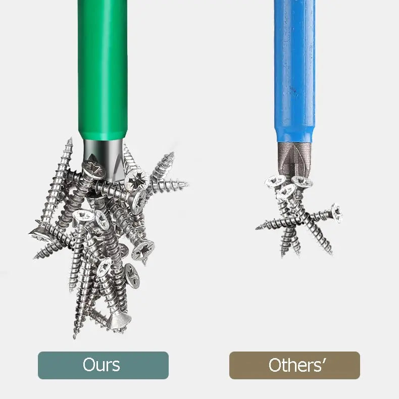 Magnetic Drill Bit Set 6 Piece Kit