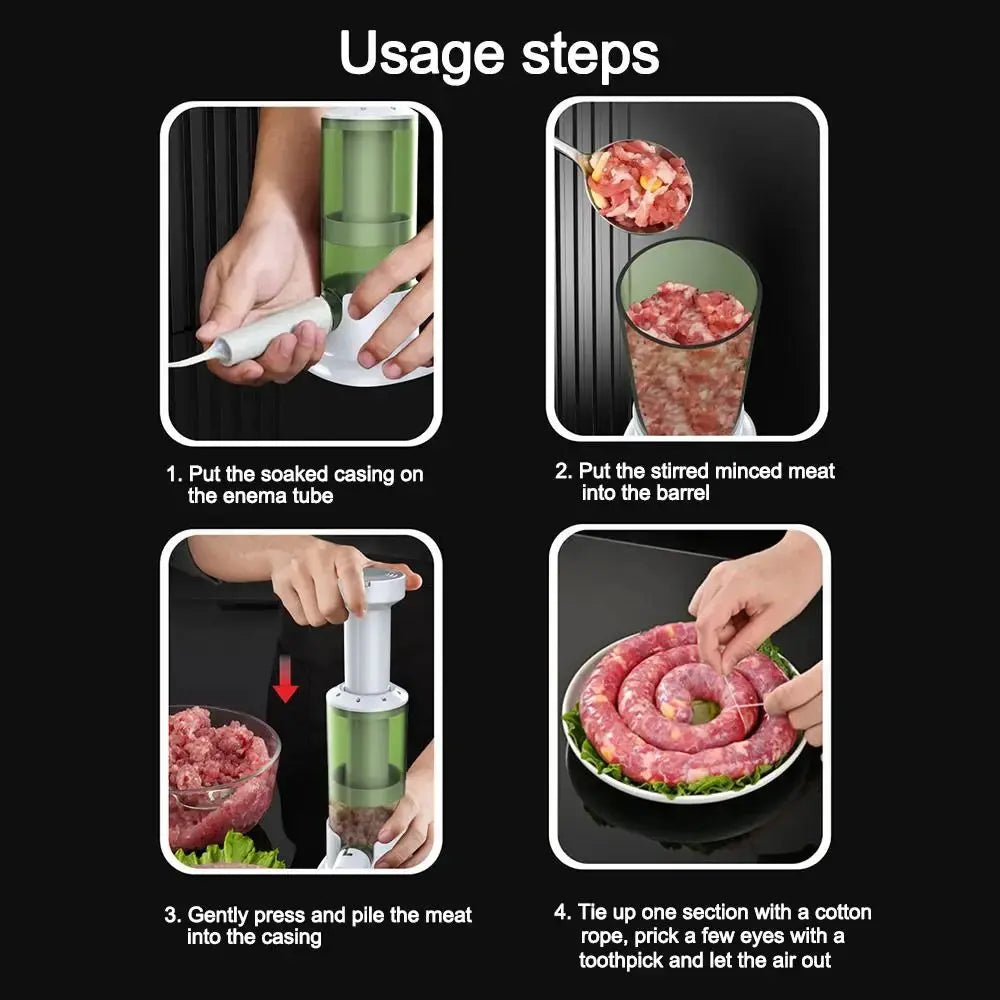 Easy Use Sausage Maker Machine - Fast Fill Device
