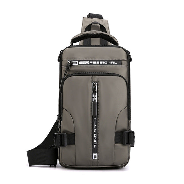 Waterproof Travel Shoulder Bag with Anti-Theft Protection