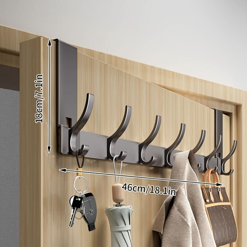 Slim Aluminium Door Hooks for Modern Home Storage