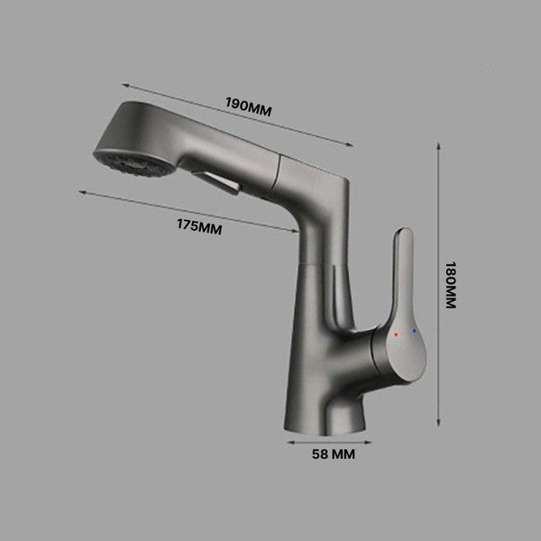 Befez | Adjustable Shower Head with Rotating Spray