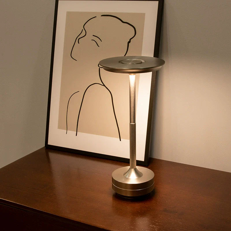 Retro Style Rechargeable Desk Lamp