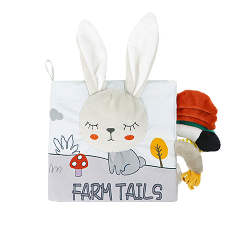 Soft Interactive Kids Plush Toy Book