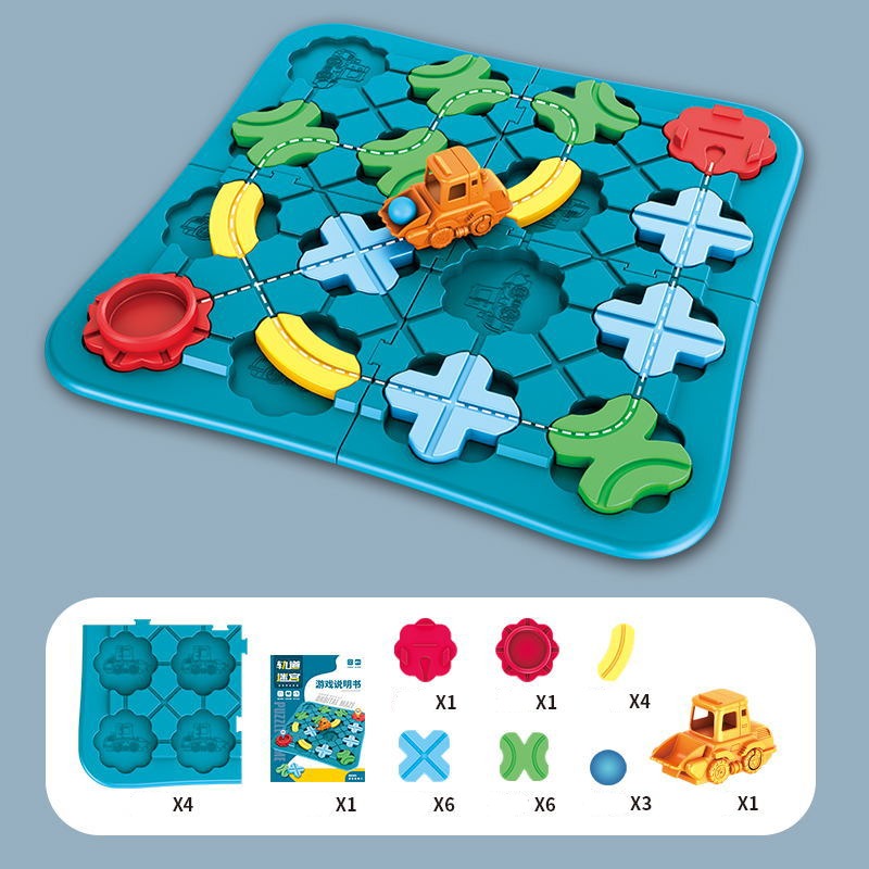Fun Interactive Train Track Set
