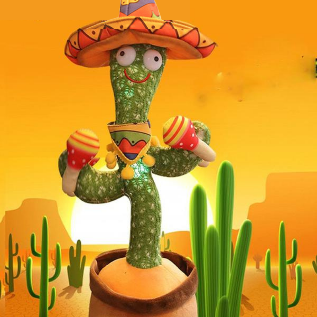 Fun Animated Cactus Interactive Toy