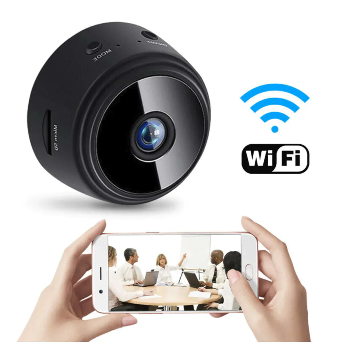 Wireless Home Security Camera 1080p WiFi Night Vision
