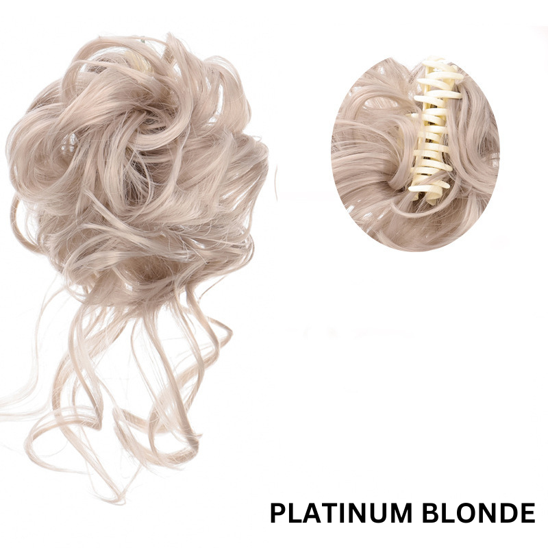 Easy Bun Hair Clip for Curly Hair Natural Look