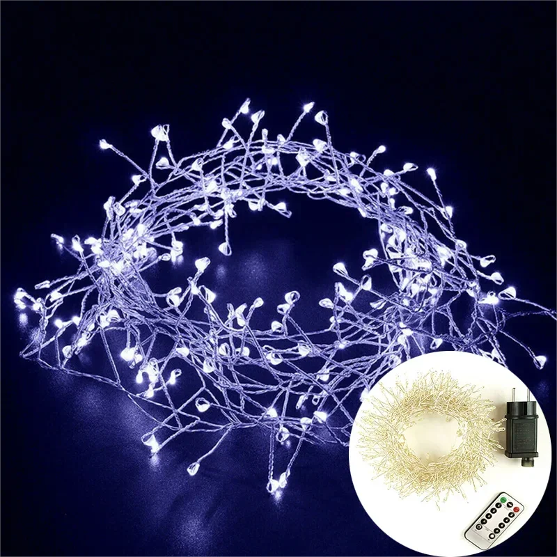 Colorful LED Fairy String Lights, Waterproof, 36m Long