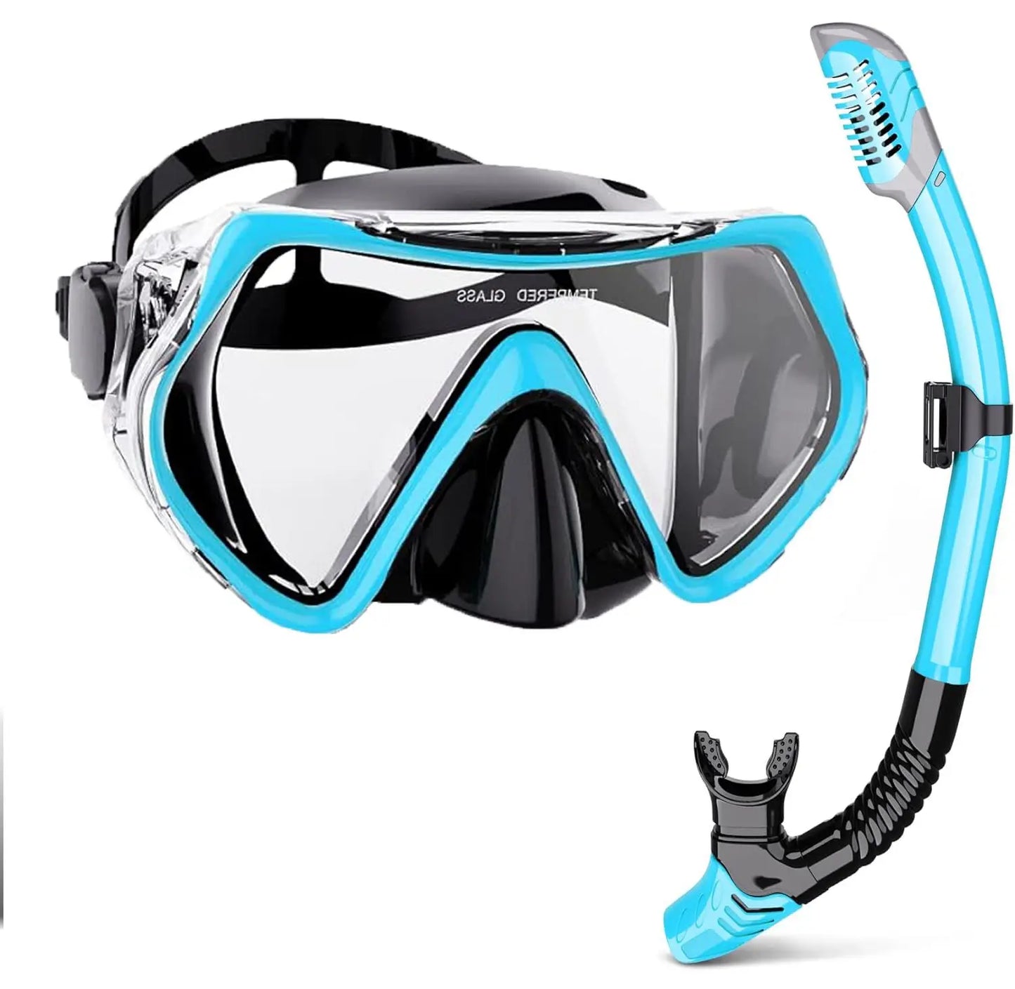 Clear Vision Snorkeling Mask Set for Adults