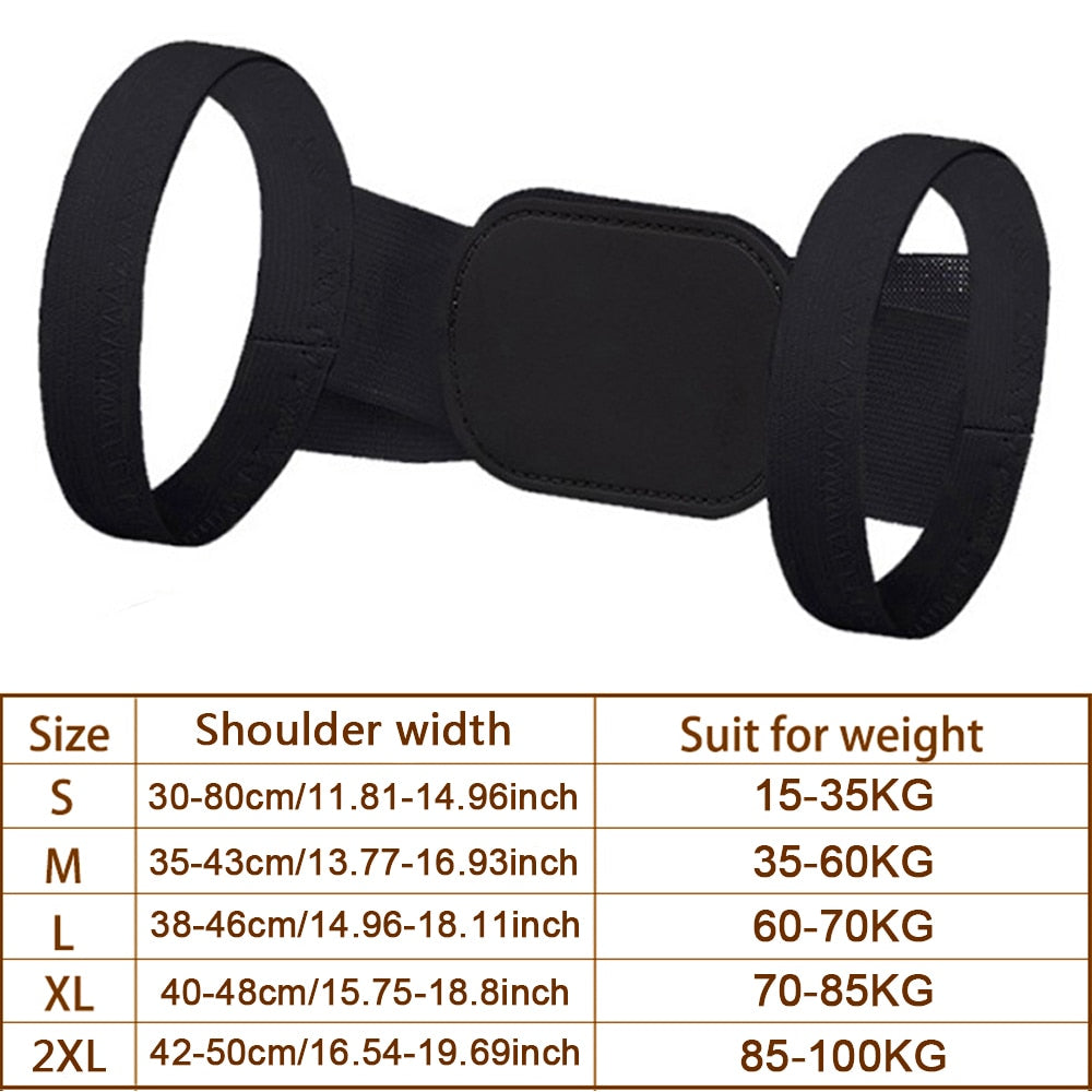 Comfortable Back Support Adjustable Posture Belt